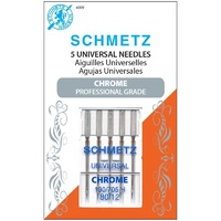 Schmetz  Needles - Chrome Universal 80/12 Needle 5 ct