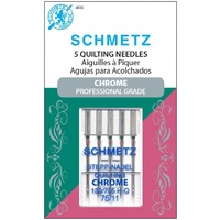 Schmetz  Needles -Chrome  Quilting 75/11 5 ct