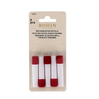 Bohin Refill For Temporary Glue Stick For Fabrics -5pk