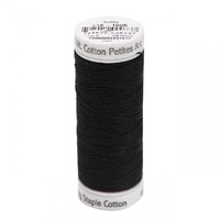 Sulky Thread Cotton Petites - 12wt  - Black 