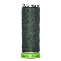 Gutermann Polyester Thread Recycled KHAKI GREEN -110yd 