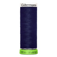 Gutermann Polyester Thread Recycled NAVY -110yd 
