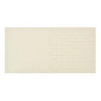 COSMO Sashiko Cotton & Linen  - Herringbone - Off White