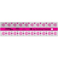 I Love My Quilt Friends Quilt Ruler 2-1/2in x 10in - CGRQF