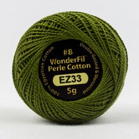 Wonderfil Eleganza 8wt Solid Perle Cotton Ball- Lazy Lizard