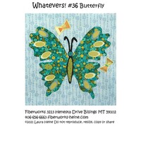 Laura Heine WHATEVERS! 36 Butterfly  Collage Pattern