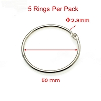 Ring Metal Hinged 50 mm