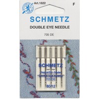 Schmetz Double Eye Topstitch Machine Needle Size 80/12