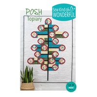Posh Topiary Quilt Pattern by Sew Kind of Wonderful