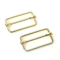 Slider Buckles Gold 2ct 1-1/2in