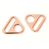 Triangle Ring 1 in - Rose Gold - 2pc