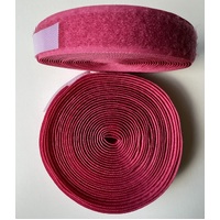 Velcro - Hook n Loop Non Adhesive - Rose Pink