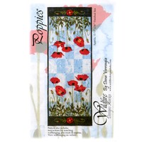 Poppies Applique Wall Hanging Pattern