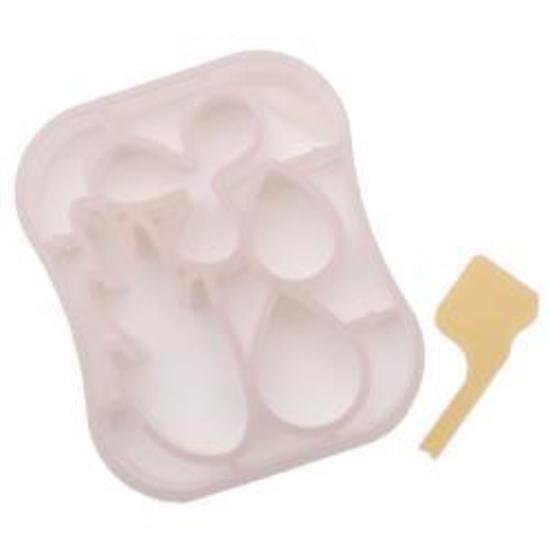 Clover Needle Felting Applique Mold Pansy Design