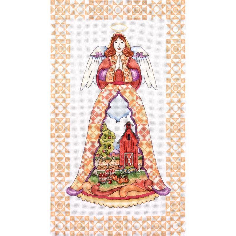 Design Works Autumn Angel Cross Stitchery Kit