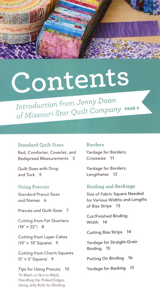 Quilters Precut Companion Guide