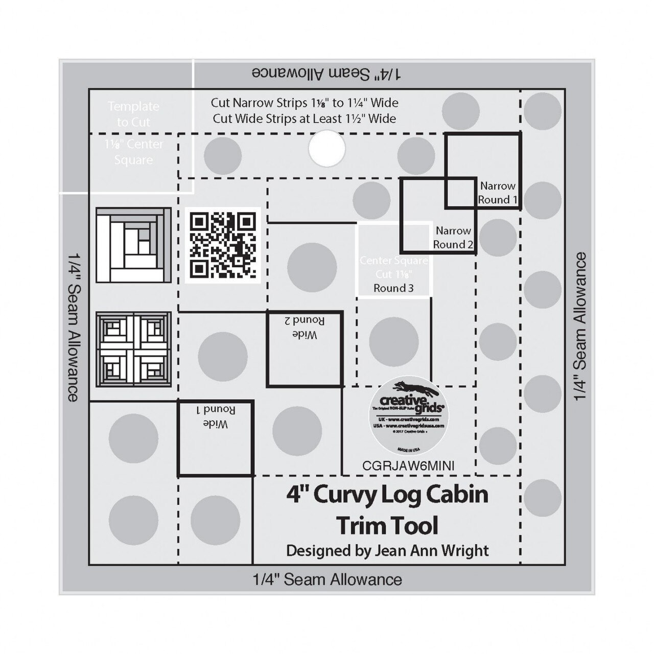 Toned-Down Circle Sampler Pattern