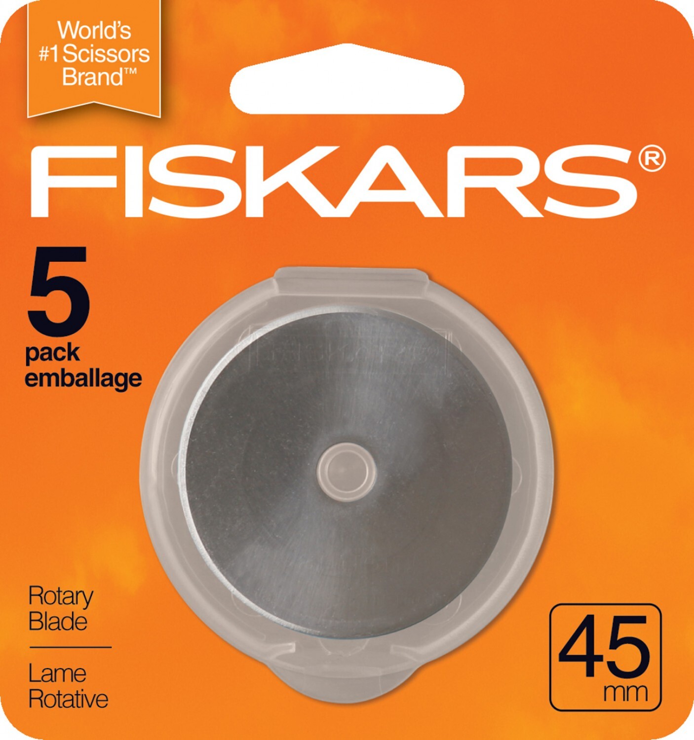 Fiskars 45mm Perforating Rotary Blade - 1pk