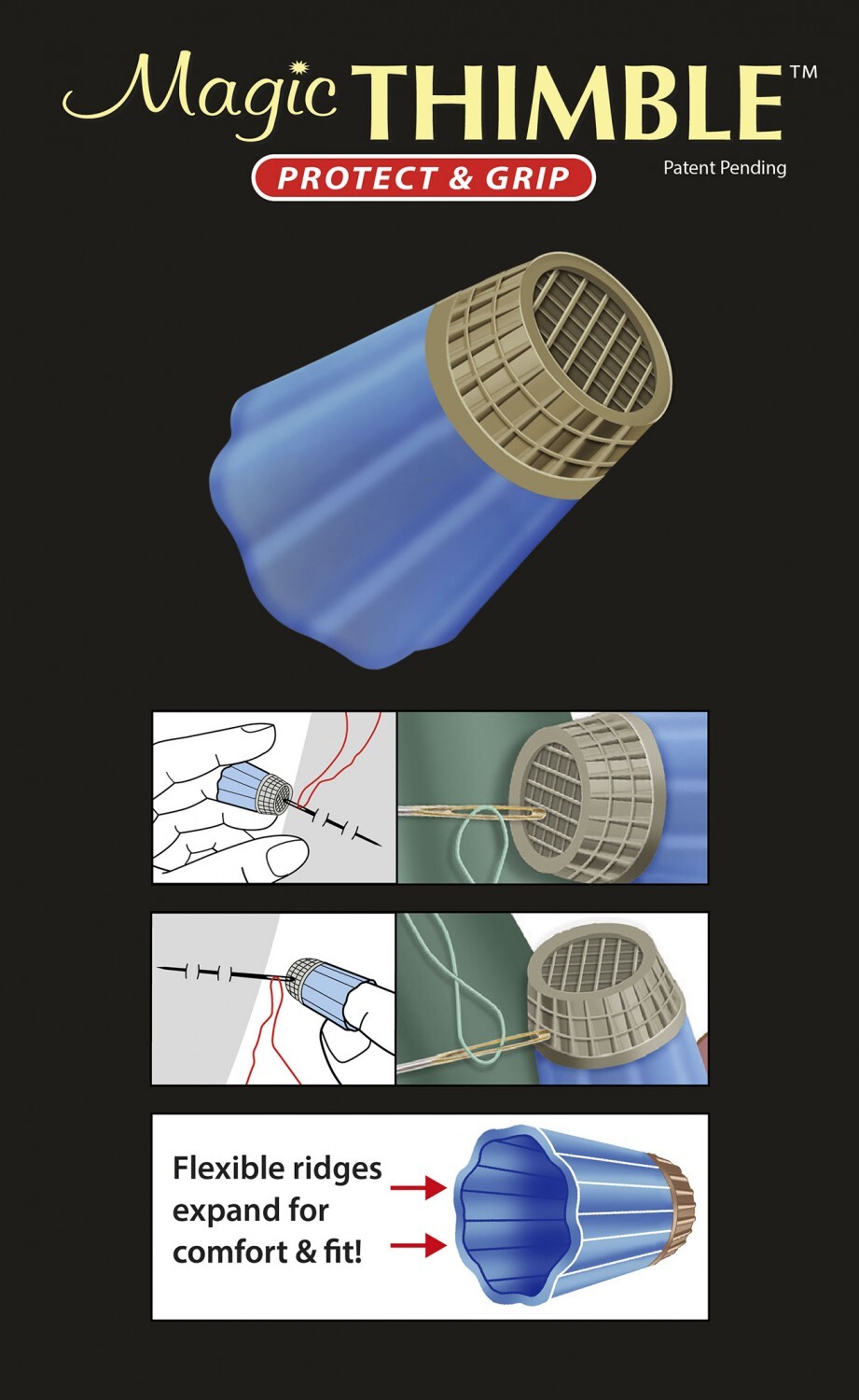 Raised Edge Thimble