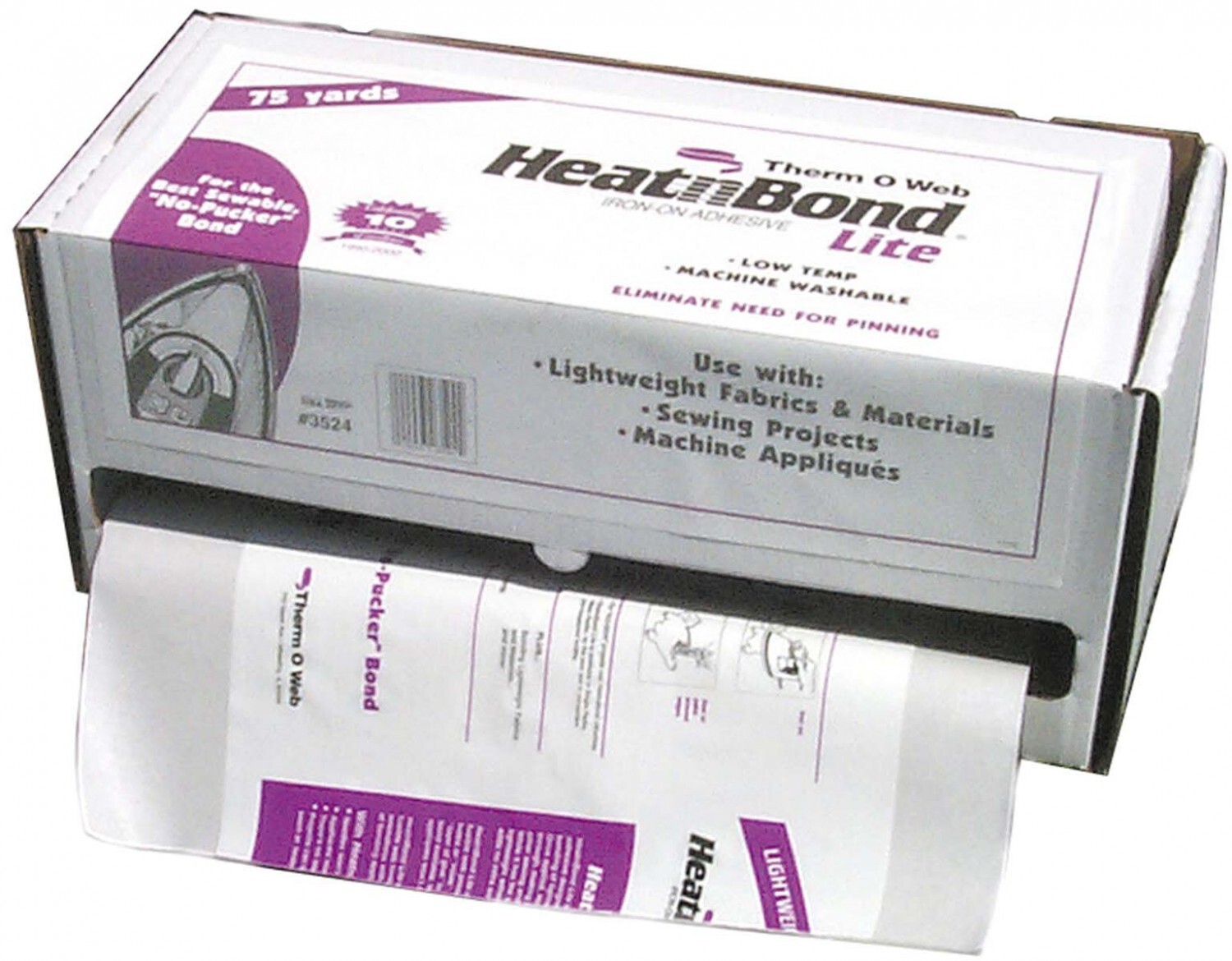 Heat n Bond Adhesive Lite x 17" 75 yard Box