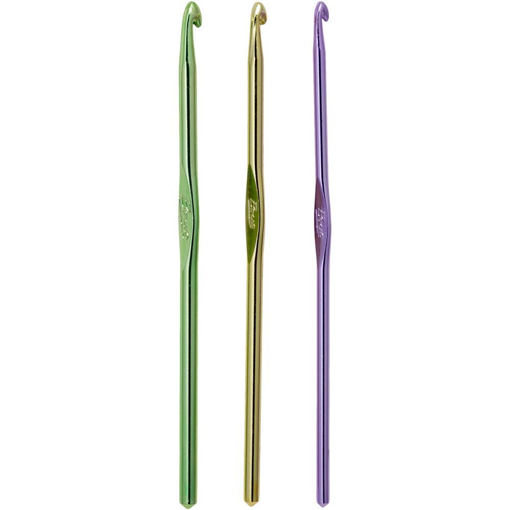 Boye Aluminium Crochet Hook Set G, H, I