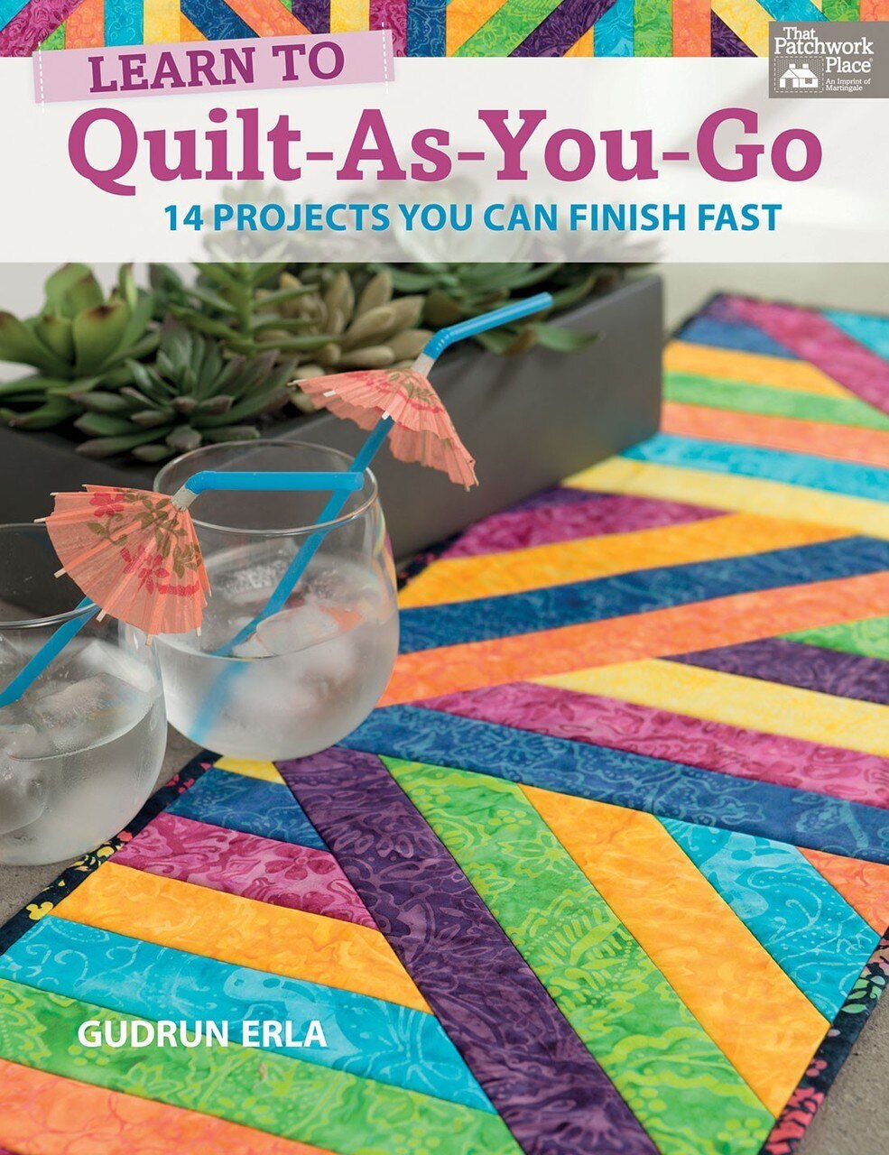 Learn to QuiltAsYouGo Book by Gudrun Erla