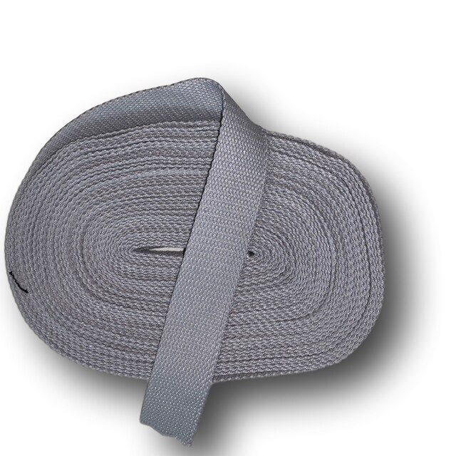 Cotton Belting 1 1/4" Wide Various Colours [Colour Light Grey]
