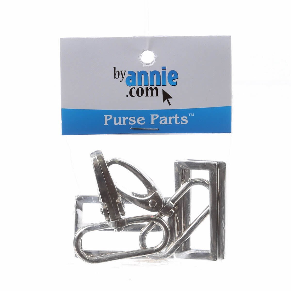 Bag Hardware Set Nickel 11/2in