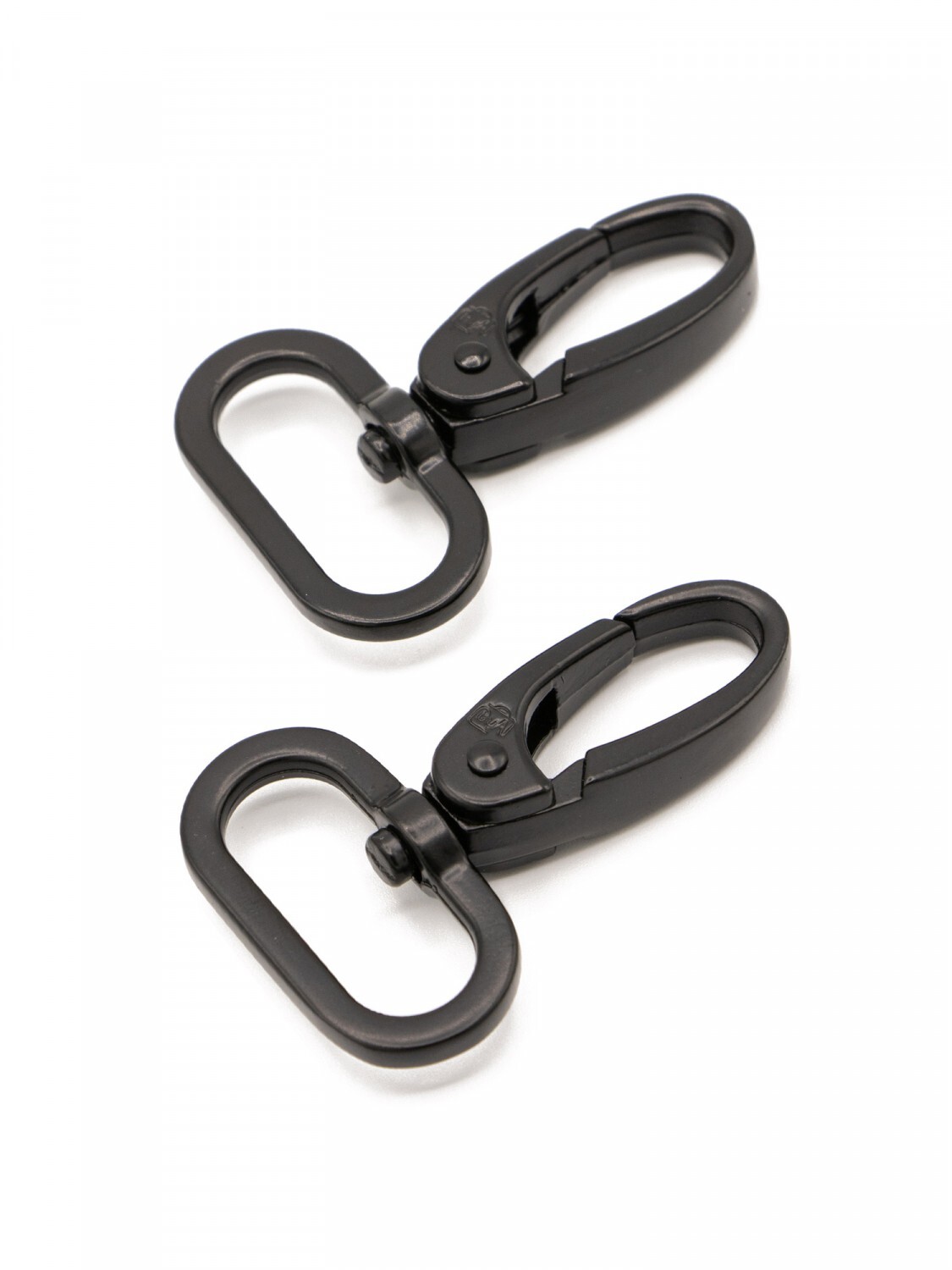 Swivel Hook 1in BLACK Set of Two