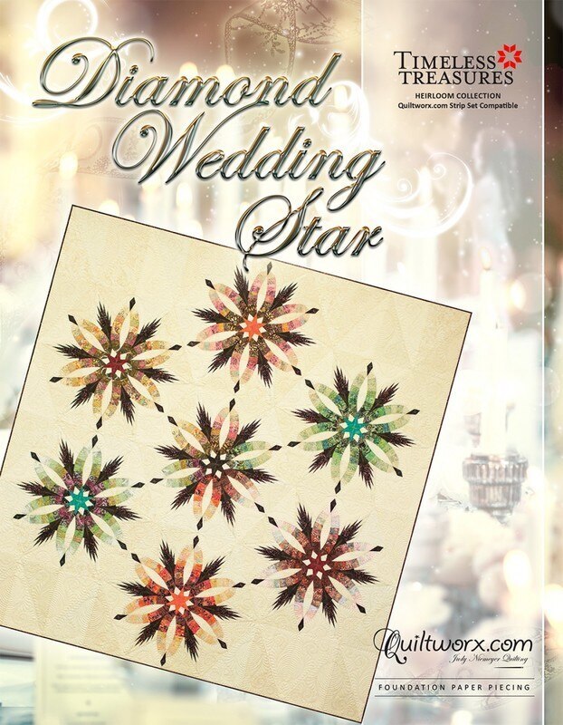 Diamond Wedding Star Quilt Pattern By Judy Niemeyer