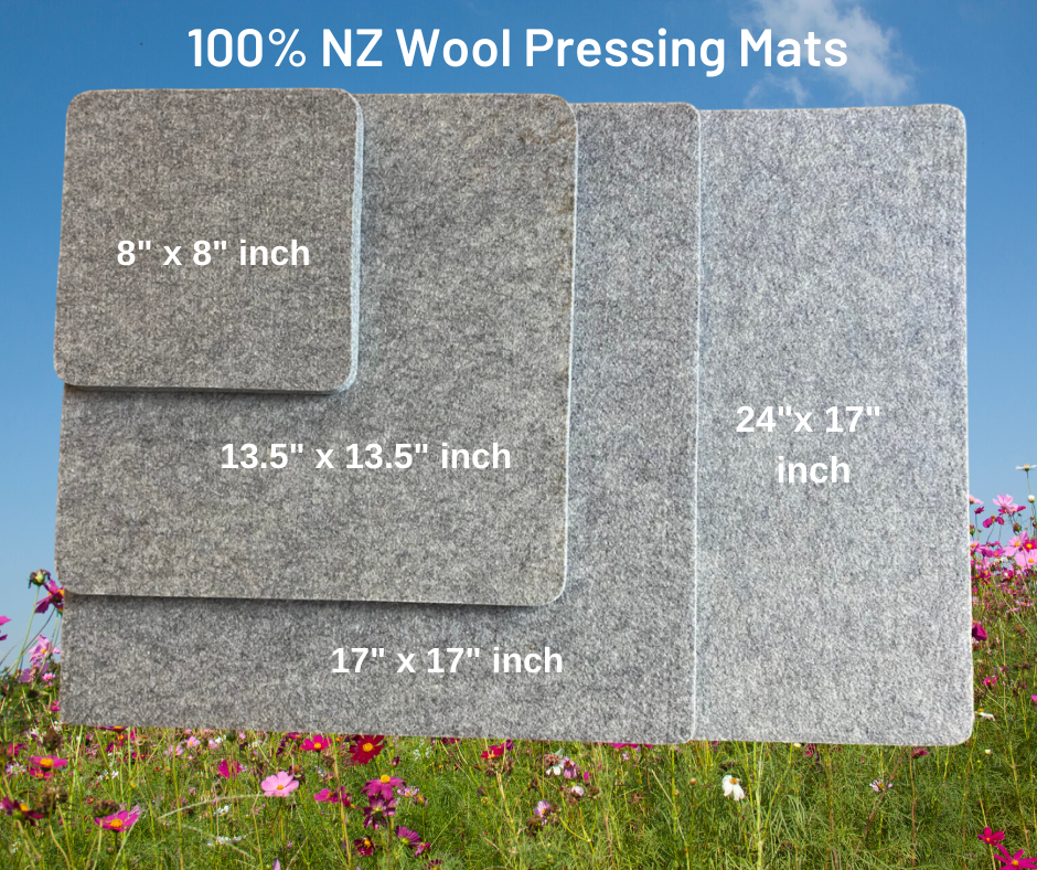 Wool Pressing Mat 8 x 8 inches