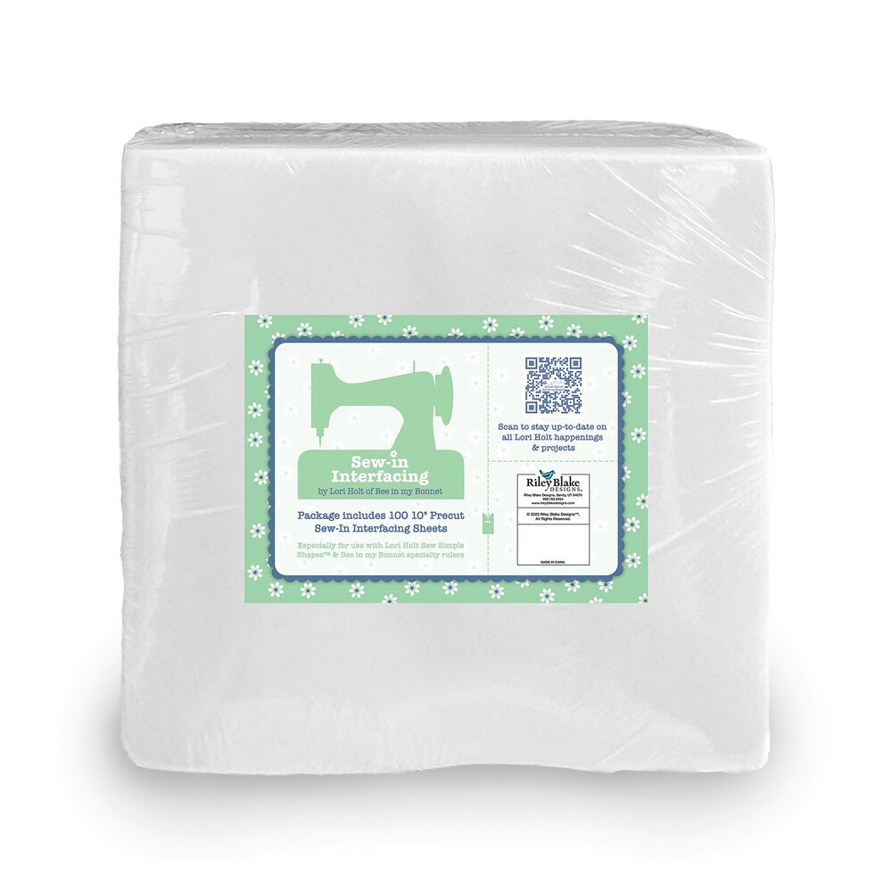 Lori Holt Sew-In Interfacing 10in Squares