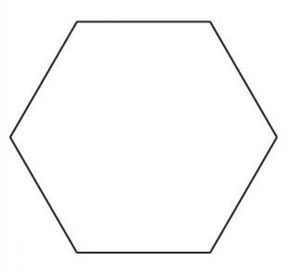 Free Printable Hexagon