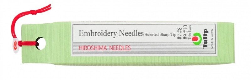 Hiroshima Embroidery Needles - #9 Sharp Tip – Bolt & Spool