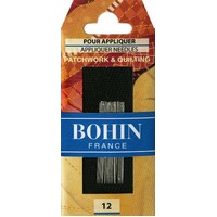 Bohin Applique Needles Size 12