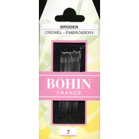Bohin Embroidery/Crewel Needles Sizes 7