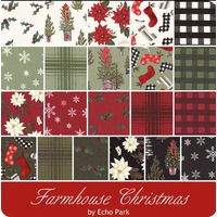Farmhouse Christmas -10in Squares 42pc