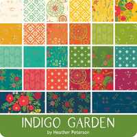 Indigo Garden 10 Inch Square, 42 pc