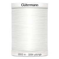 Gutermann Poly Sew-All Thread - White