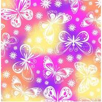 Comfy Flannel - Multi Butterflies