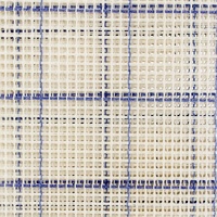 Zweigert Latch Hook Rug Canvas - Blue Checked 3.75 GRID 1 metre x 75 cm wide