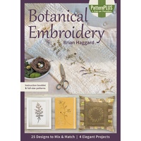 Botanical Embroidery Pattern Pack