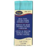 Extra Wide Double Fold Bias Tape- Aquamarine