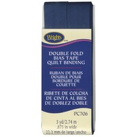 Double Fold Quilt Binding - NAVY