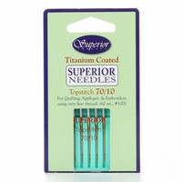 Superior Topstitch Machine Needle Size 70/10 5ct