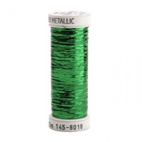 Sulky Sliver Christmas Green Metallic Nylon/Polyester Thread 40wt