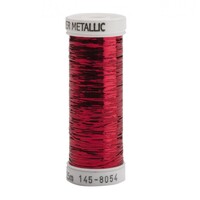 Sulky Sliver Red Metallic Nylon/Polyester Thread 40wt