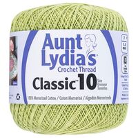 Aunt Lydias Crochet Thread -  Wasabi