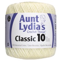 Aunt Lydias Crochet Thread - Cream