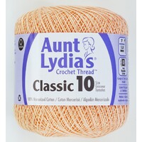 Aunt Lydias Crochet Thread - Light Peach